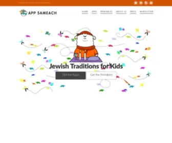 Appsameach.com(Jewish Traditions for Kids) Screenshot