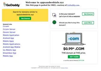 Appsandwebinfo.xyz(このドメインはお名前.comで取得されています) Screenshot