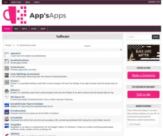 Appsapps.info(Simple honest freeware) Screenshot