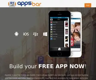 Appsbar.com(Free app builder) Screenshot