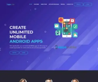 Appsbuilder.xyz(App development mobile apps made easy with appsbuilder. create apps) Screenshot