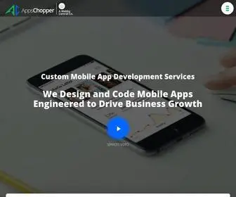 Appschopper.com(App developer company) Screenshot