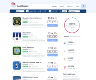 Appshopper.com(IPad Apps) Screenshot