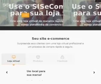Appsisecommerce.com.br(Comércio eletrônico) Screenshot