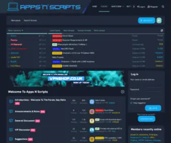 Appsnscripts.com(Apps 'n' Scripts) Screenshot