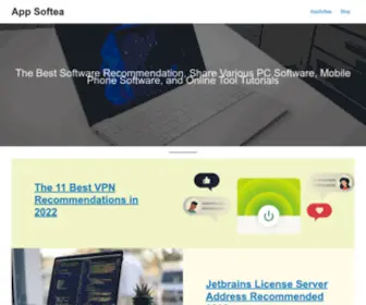 Appsoftea.com(The best software recommendation) Screenshot