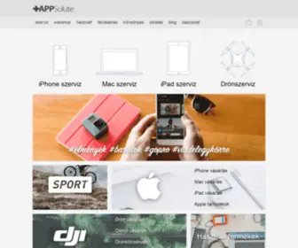 Appsolute.hu(IPhone szerviz) Screenshot