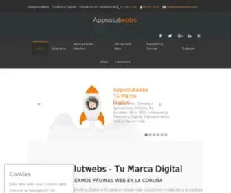 Appsolutwebs.com(▷▷ Diseño Web Coruña) Screenshot