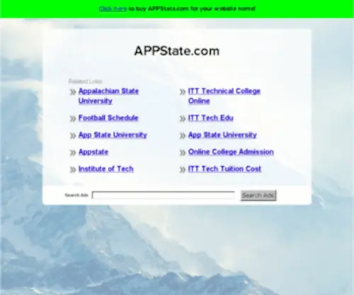 Appstate.com(Appstate) Screenshot