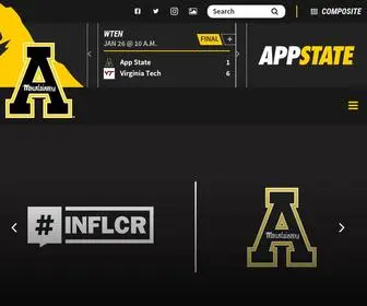 Appstatesports.com(App State Athletics) Screenshot
