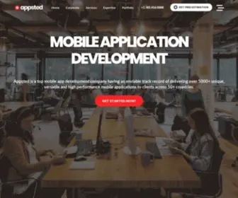 Appsted.com(Mobile, iPhone, Android App Development) Screenshot