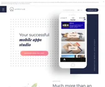 Appstud.com(Development of iOS and Android mobile apps) Screenshot