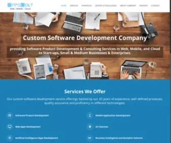 Appsvolt.com(Top Software Development Company in California USA) Screenshot