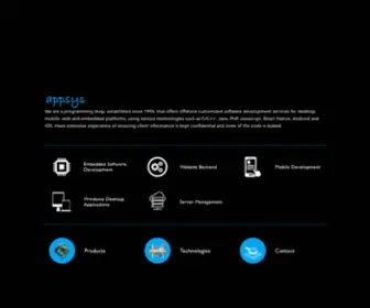 Appsys.com.pk(Customized Programming) Screenshot