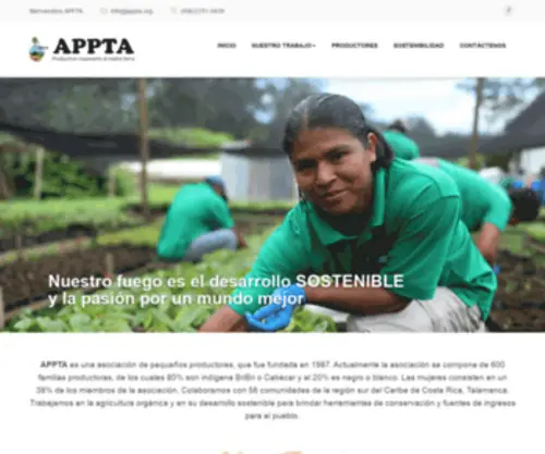 Appta.org(Appta Costa Rica) Screenshot