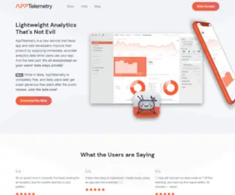 Apptelemetry.io(Apptelemetry) Screenshot