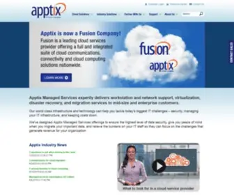 Apptix.com(Apptix is now Fusion Connect) Screenshot