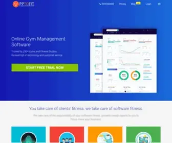 Apptofit.com(Online Gym Management Software) Screenshot