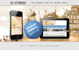 Apptropolis.net(IPhone iPad Android Apps) Screenshot