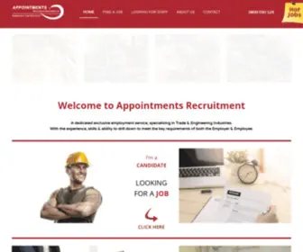 APPTS.co.nz(Engineering and Trade Recruitment) Screenshot