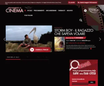 Appuntamentoalcinema.it(Appuntamento al Cinema) Screenshot