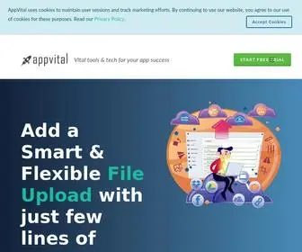 AppVital.com(Powerful Cloud File Uploader) Screenshot