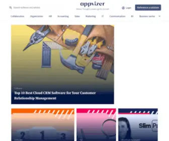 AppVizer.com(Business Software Comparisons) Screenshot