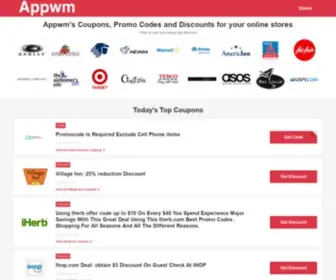 APPWM.org(Coupons) Screenshot