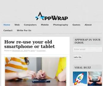 Appwrap.org(AppWrap Technology News & Reviews) Screenshot