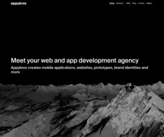 Appybros.ch(Prototyping, Apps, websites, and more) Screenshot