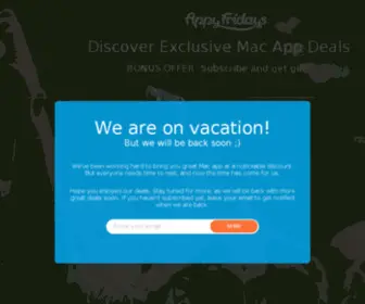 Appyfridays.com(Mac App Store deals) Screenshot