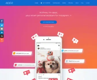 APPZ.com(Your Personal Assistant for Instagram) Screenshot