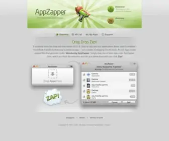Appzapper.com(Best Software & App Uninstaller for Mac OS Devices) Screenshot