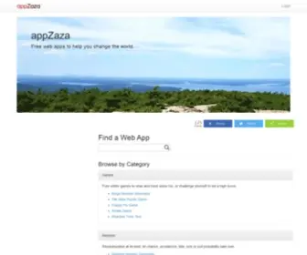 Appzaza.com(Free Web Apps) Screenshot