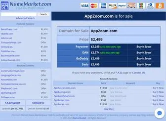 Appzoom.com(The domain) Screenshot