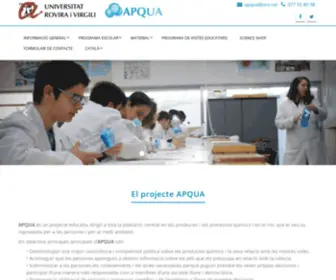 Apqua.org(Apqua) Screenshot