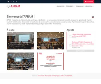 Apram.com(Accueil) Screenshot
