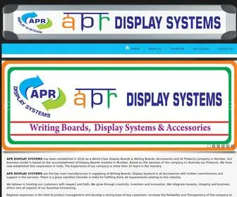 Aprdisplaysystems.com(APR DISPLAY SYSTEMS) Screenshot