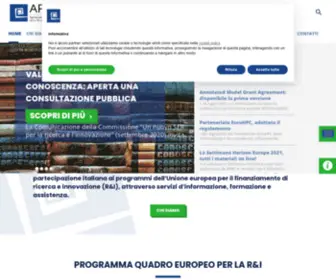 Apre.it(Agenzia per la Promozione della Ricerca Europea) Screenshot