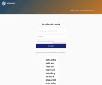 Aprenbiz.com(Redireccionar) Screenshot