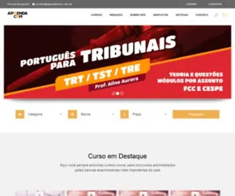 Aprendacom.com.br(Especialistas em Concurso Público) Screenshot