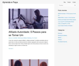 Aprendaefaca.net(Aprenda) Screenshot