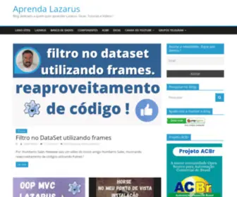 Aprendalazarus.com.br(Blog dedicado a quem quer aprender Lazarus) Screenshot