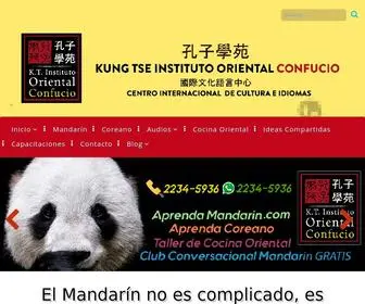 Aprendamandarin.com(Instituto Oriental Confucio) Screenshot