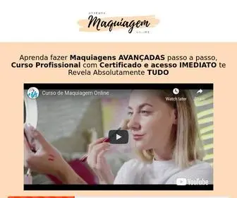 Aprendamaquiagemonline.com(Curso de Maquiagem Online com Certificado Incluso e acesso imediato) Screenshot