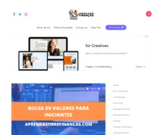 Aprendasobrefinancas.com(Aprenda Sobre Finanças) Screenshot