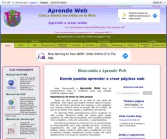 Aprende-Web.net(Aprende Web) Screenshot