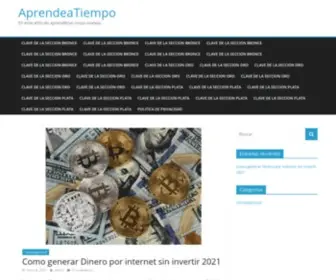 Aprendeatiempo.com(En este articulo aprenderas cosas nuevas) Screenshot