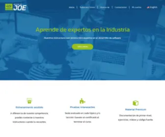 Aprendeconjoe.com(Academia) Screenshot