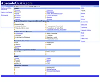 Aprendegratis.com(Aprende Gratis) Screenshot